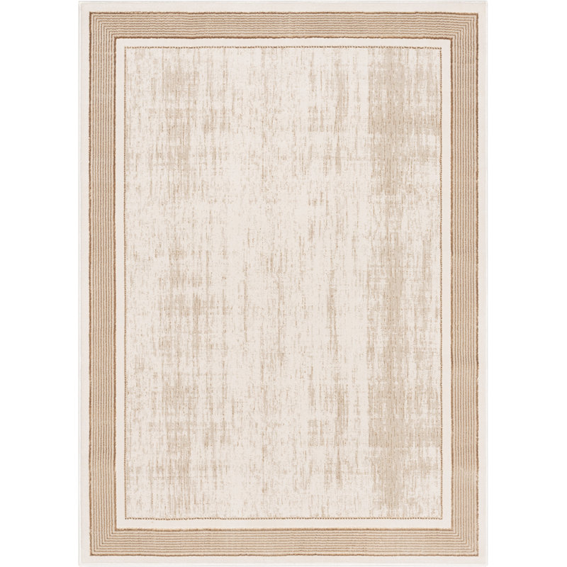 Well Woven Cairo Filippa Border Vintage Ivory Rug, Rectangle 160 x 220 cm