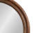 Larina Solid Wood Frame Round Wall Mirror-1905078517