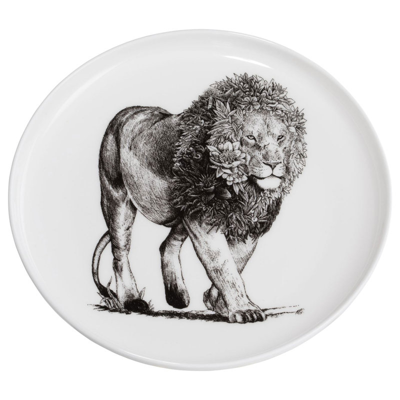 Maxwell & Williams Marini Ferlazzo African Lion Porcelain Plate