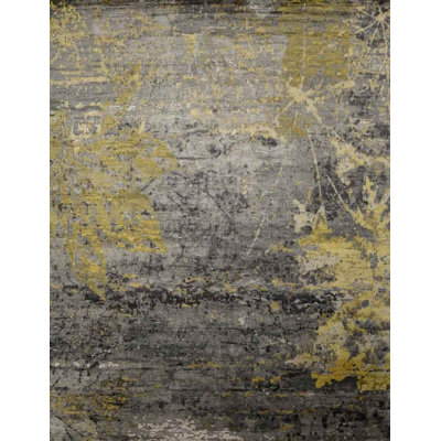 Clearance Hand Knotted Abstract Area Rug