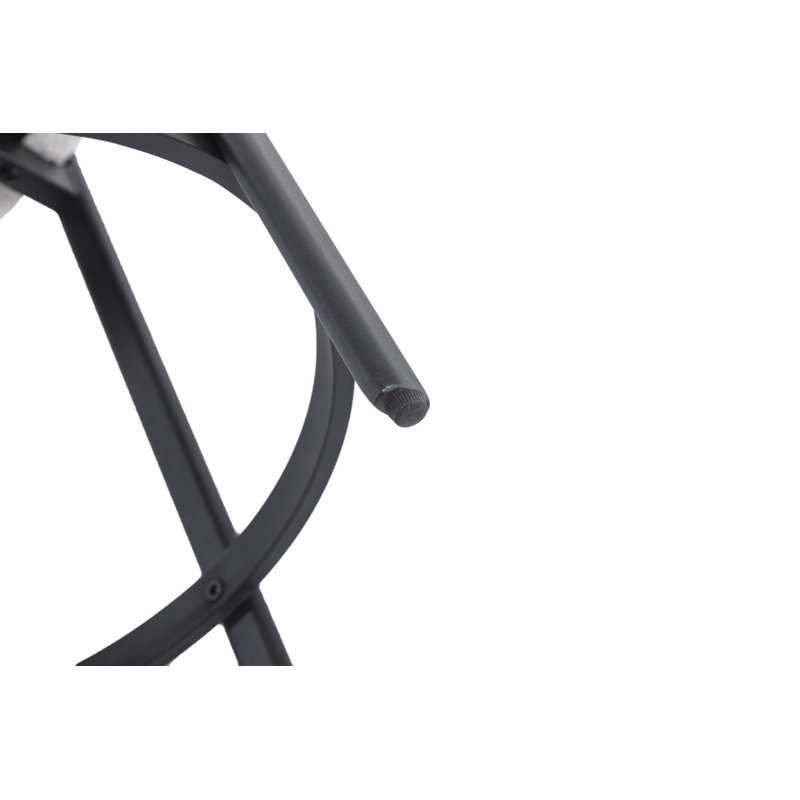 Tabouret de comptoir court 26 po Toey, Blanc