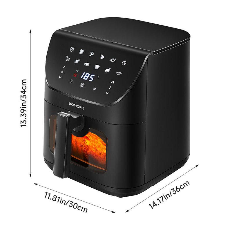 Brayden Studio 8L Basket Air Fryer Air Fryer