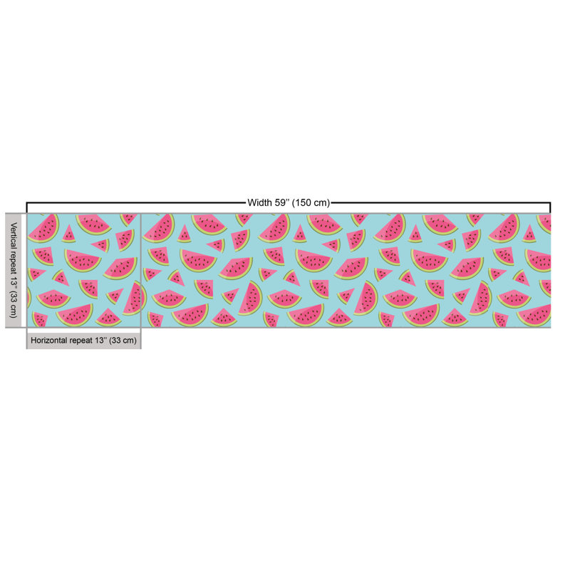 Chloye Summer Watermelon Cartoon Multi-Purpose Fabric
