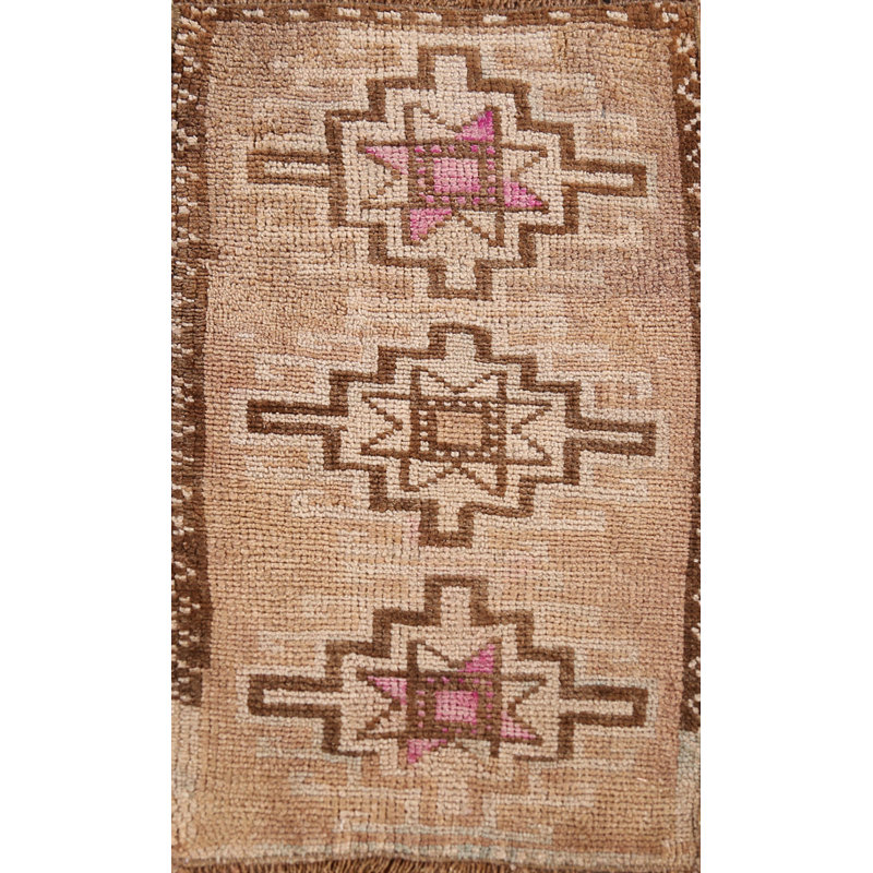 Tapis oriental tribal en laine Anatolian