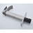 Waterfall - Style Single Handle Bathroom Faucet With Pop Up Drain, No Overflow, Stainless Steel Material, Corrosion Surface, Gentle Flow, Ideal For Sinks Without Overflow Holes Spout And Steel,