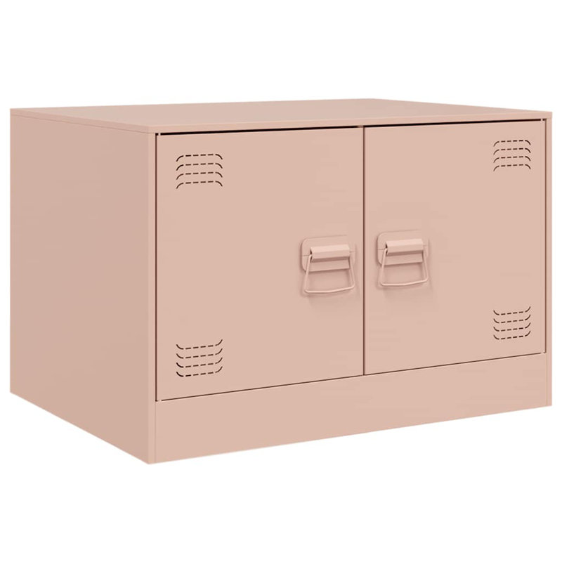 Alexionna Coffee Table with Storage, Pink