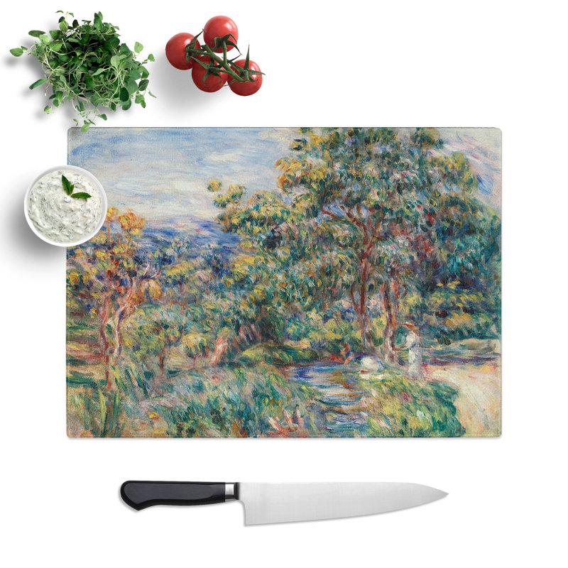 Le Beal by Pierre-Auguste Renoir Chopping Board, 28.5cm W x 39cm L