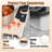 ITTAR Food Warming Mat 23.6X15.8In 300W Fast Heating Electric Silicone Food Warmer With 14 Temp Levels 10Hrs Timer Settings Roll-Up Portable Hot Plates Heat