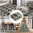 Animal Print Machine Washable Rugs for Living Room Bedroom Non Slip Soft Low Pile Checkered Indoor Carpet for Dining Room-599169116