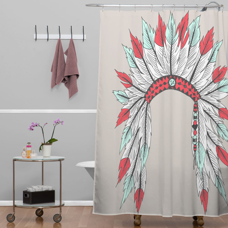 Rideau de douche simple Abri