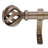 Kadar Metal Adjustable Single Curtain Rod-67050468-67050265