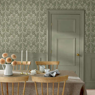  Florentine Antique Gold Wallpaper