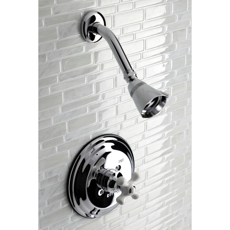 Robinet de douche à pression équilibrée Kingston, Chrome poli