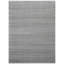 High-Quality Hand-Knotted Silver And Black Area Rug