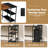 Coarben L-Shaped Metal Base Computer Desk-1352207489