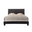 Grand lit tapissier standard espresso Ming Keeso