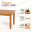 Causeuse d'extérieur avec table basse Laurent Acacia