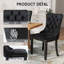  Modern Velvet Dining Chairs Dining Room Chairs Set of 6-50794456-50794446