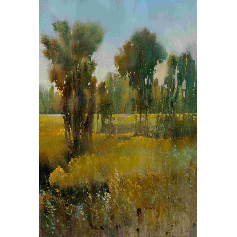 Sunkissed Field II, H 18 po x l 12 po