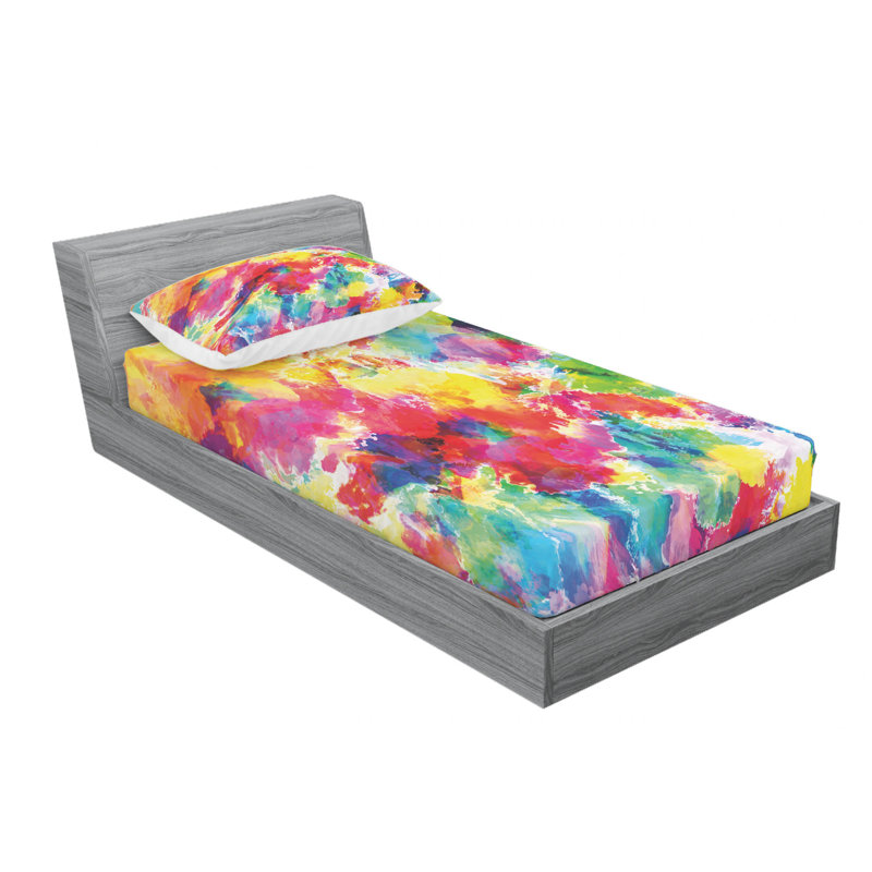 Microfiber Sheet Set, Twin Sheet Set with Fitted Sheet