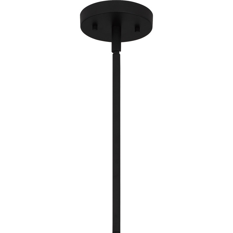 Lustre à 6 lumières Wiens, Noir mat