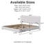 Lit plateforme tapissier Bensu Boucle-2123586223-2123586220