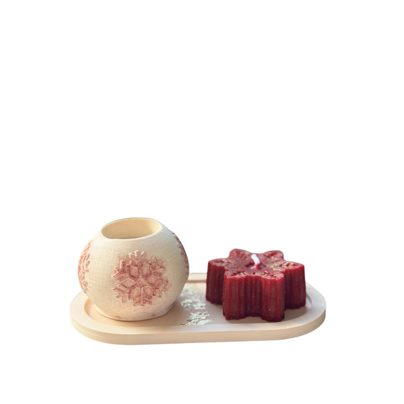 Ensemble de bougies de Noël 6