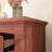 28" Painted Nightstand With 3 Drawers-1239920913