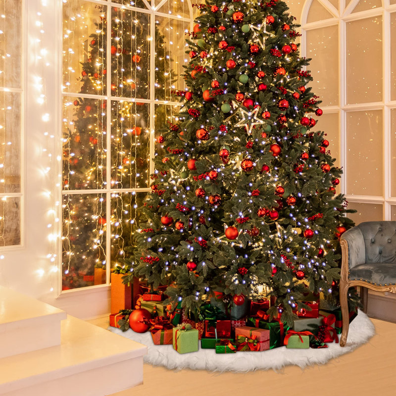Faux Fur Tree Skirt
