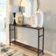 Console étroite, canapé de 47 pouces avec tablette ajustable, table longue à 2 niveaux-1101340926-1108479407
