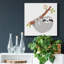 Paresseux gris - impression sur toile tendue-1133485251