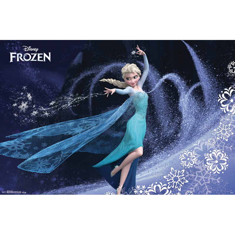 Congelé-impression sur papier de elsa