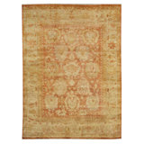 Antique Weave Oushak Wool Oriental Area Rug