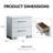 Braxleigh 23'' W Solid Wood Nightstand