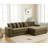 Zinia Upholstered 111'' Sofa & Chaise-153292404