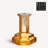 Rocky Baroque 6.9'' H Glass Tabletop Candlestick