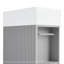 Meuble-lavabo de salle de bain avec lavabo, meuble-lavabo de salle de bain avec tablette, orienté vers la gauche ou vers la droite