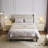 Upholstered Wingback with USB-97850114-97850115
