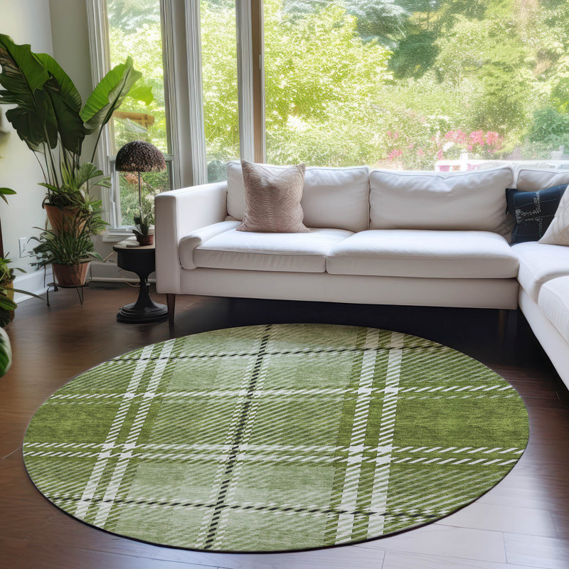  Maliana Area Rug, Round 8'
