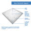 Base de douche à double seuil en blanc DreamLine SlimLine-125950753-125950750-37147546