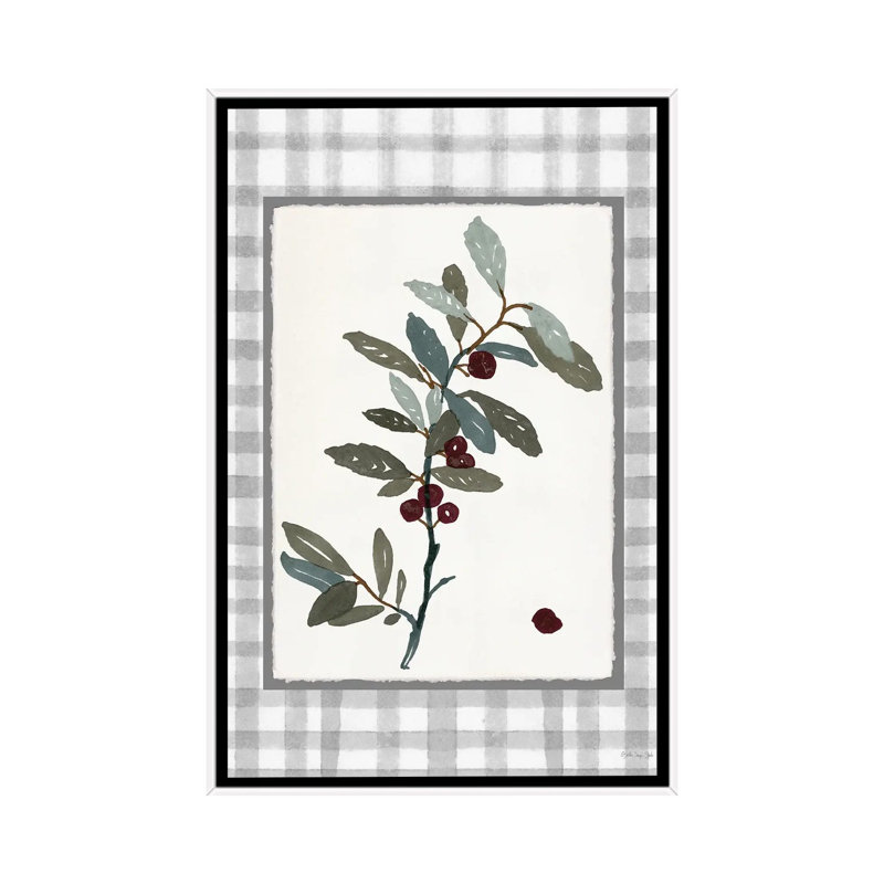 Floral Medley 3 1 Piece Wall Art on Canvas, 66.04 cm H x 45.72 cm W, White Floater Frame