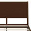 Base de lit plateforme Mid-Century moderne avec lattes en bois et support en métal-858217858-858217868