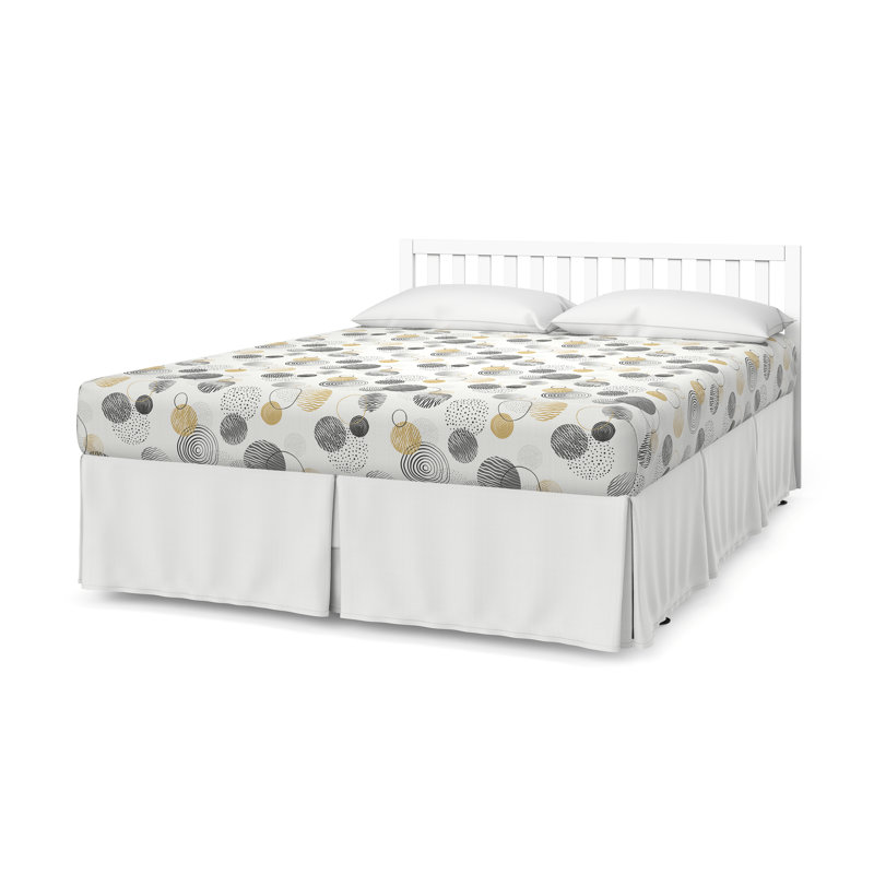 Lit de bébé convertible 4-en-1 Soho, Blanc / Naturel
