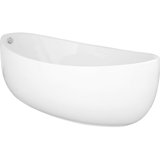 72" x 40" Freestanding Air Acrylic Bathtub with Lighting