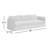 Jeter 96'' Wide Rectangle Metal Patio Sofa with Cushions-93477908