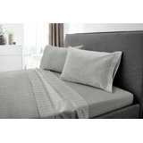 Flannel Striped Sheet Set