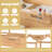Full House Floor Bed With Roof & Guardrails, Kids Wooden Floor Bed With Built-In Tray-733873405-733873376