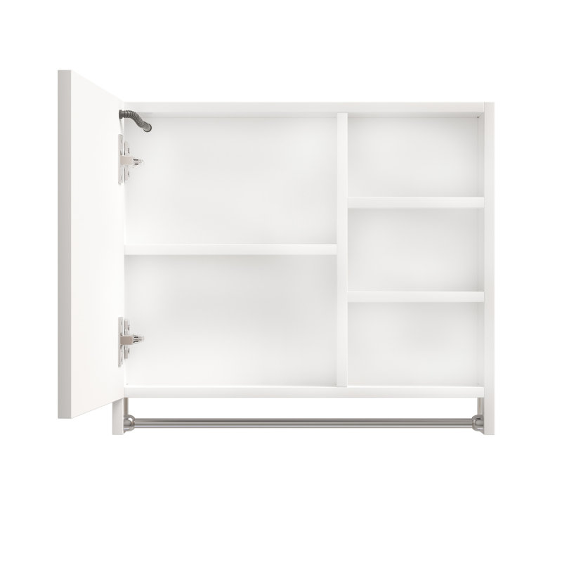 Armoires de salle de bain modernes en aluminium