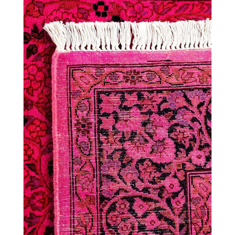 Fine Vibrance One-of-a-Kind 3'1" X 5'4" Hand Knotted Area Rug