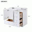Meuble-lavabo de salle de bain sans lavabo-106544210